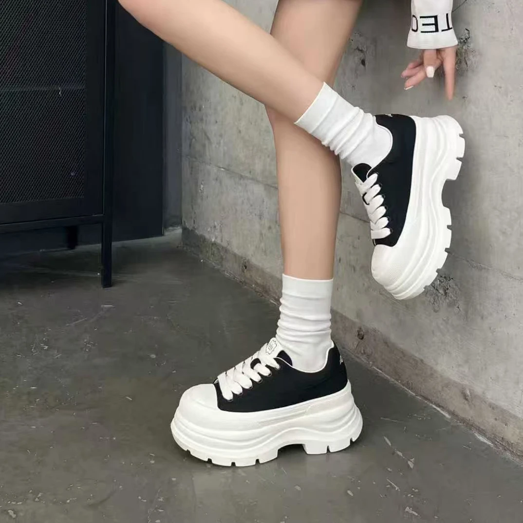 2026春款爆品！全皮面7cm超轻厚底动感大白鞋1-