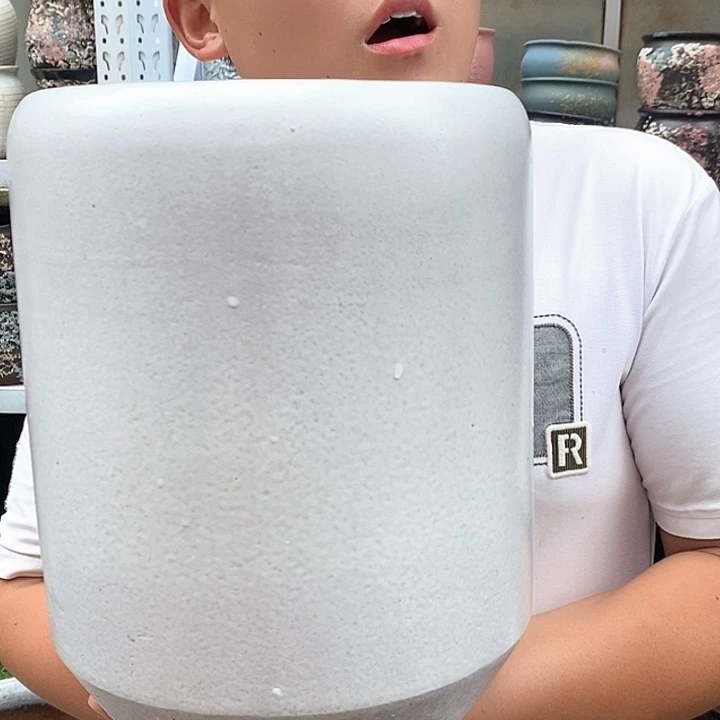 紫砂花盆口20高31福利