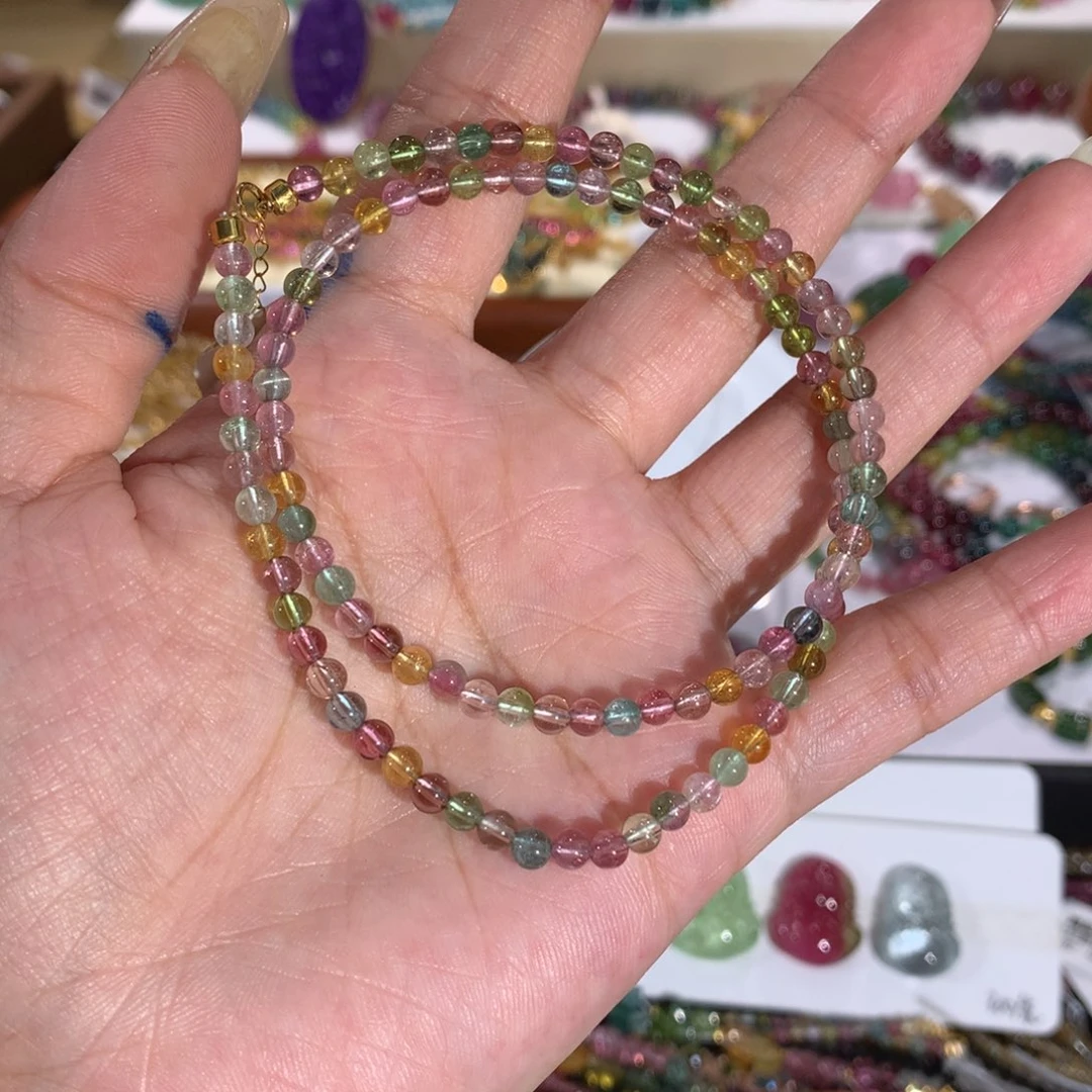 碧玺手串手链未镶嵌