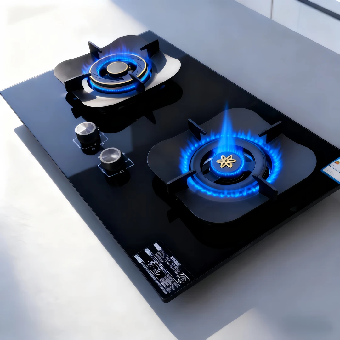 【补贴价】直喷定时全铜火盖家用猛火灶天然气液化气双灶