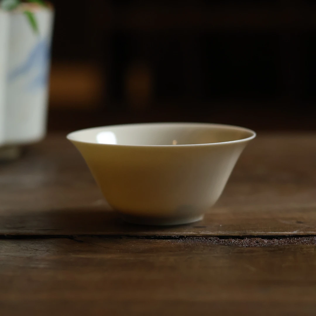 【直播专属】内绘柿柿如意-聖甫-茶杯（聖甫0002）