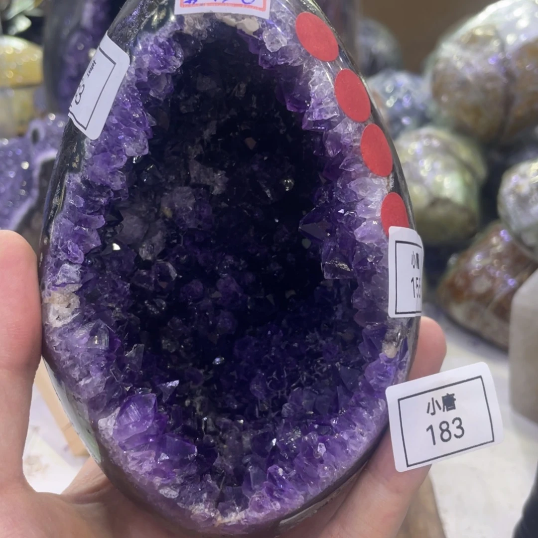 凹***兽水晶珠宝半成品未镶嵌