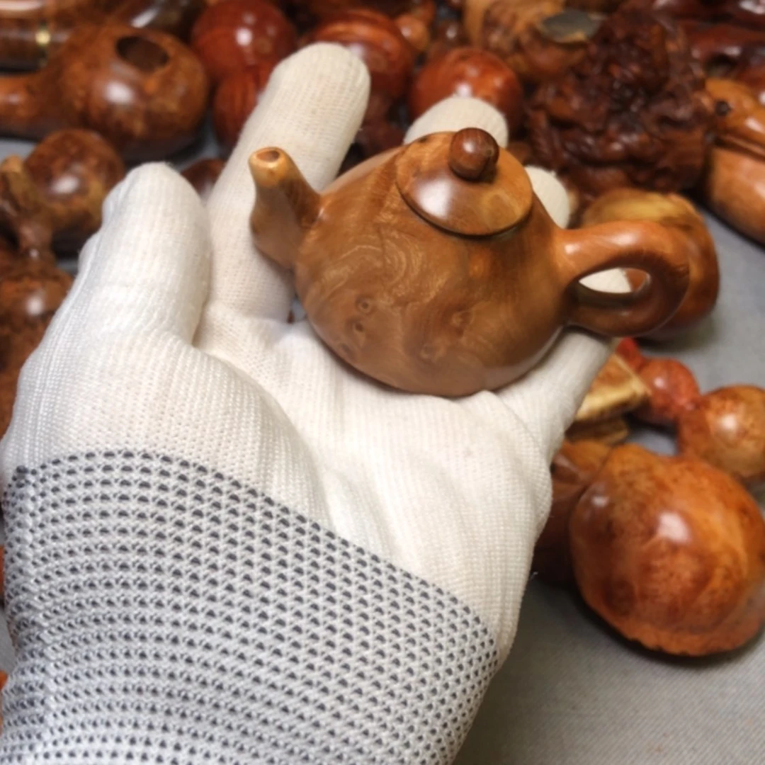 【闪购商品】木天****6麻梨疙瘩火琉璃手把件