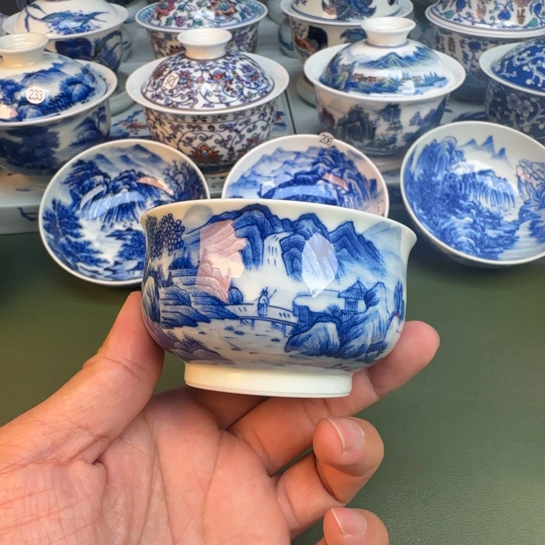纯手工纯手绘茶具253