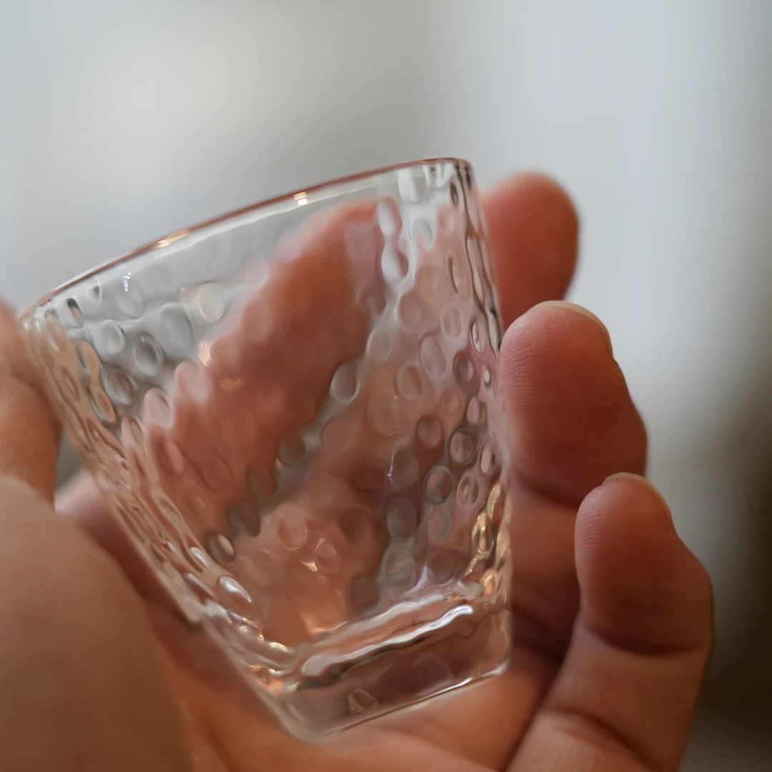 偶得天成高硼硅水晶杯（5号）