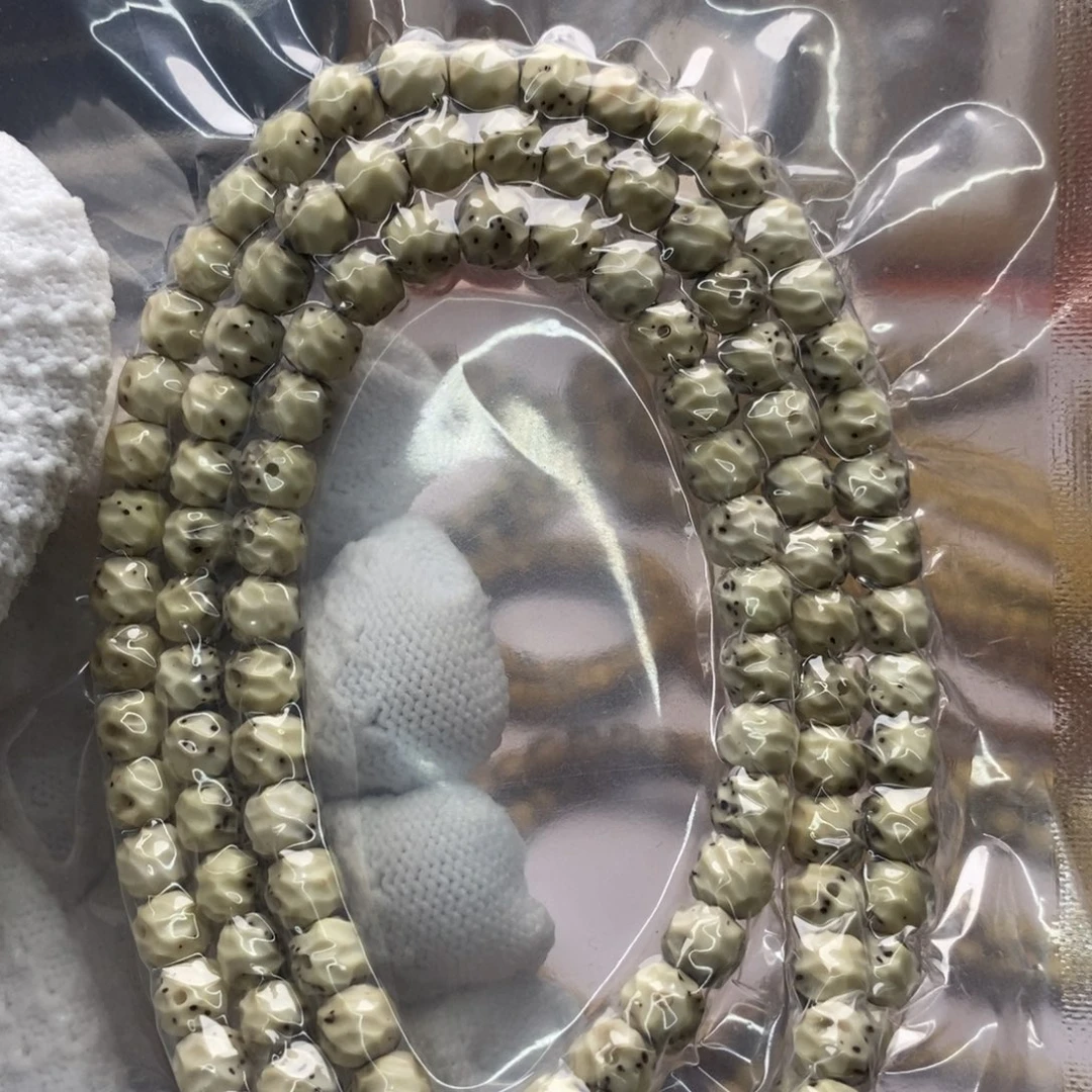 星月菩提吊坠76通体留白无相