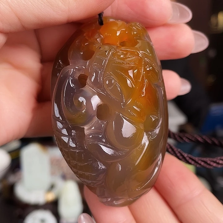 玛瑙/玉髓未镶嵌颈饰