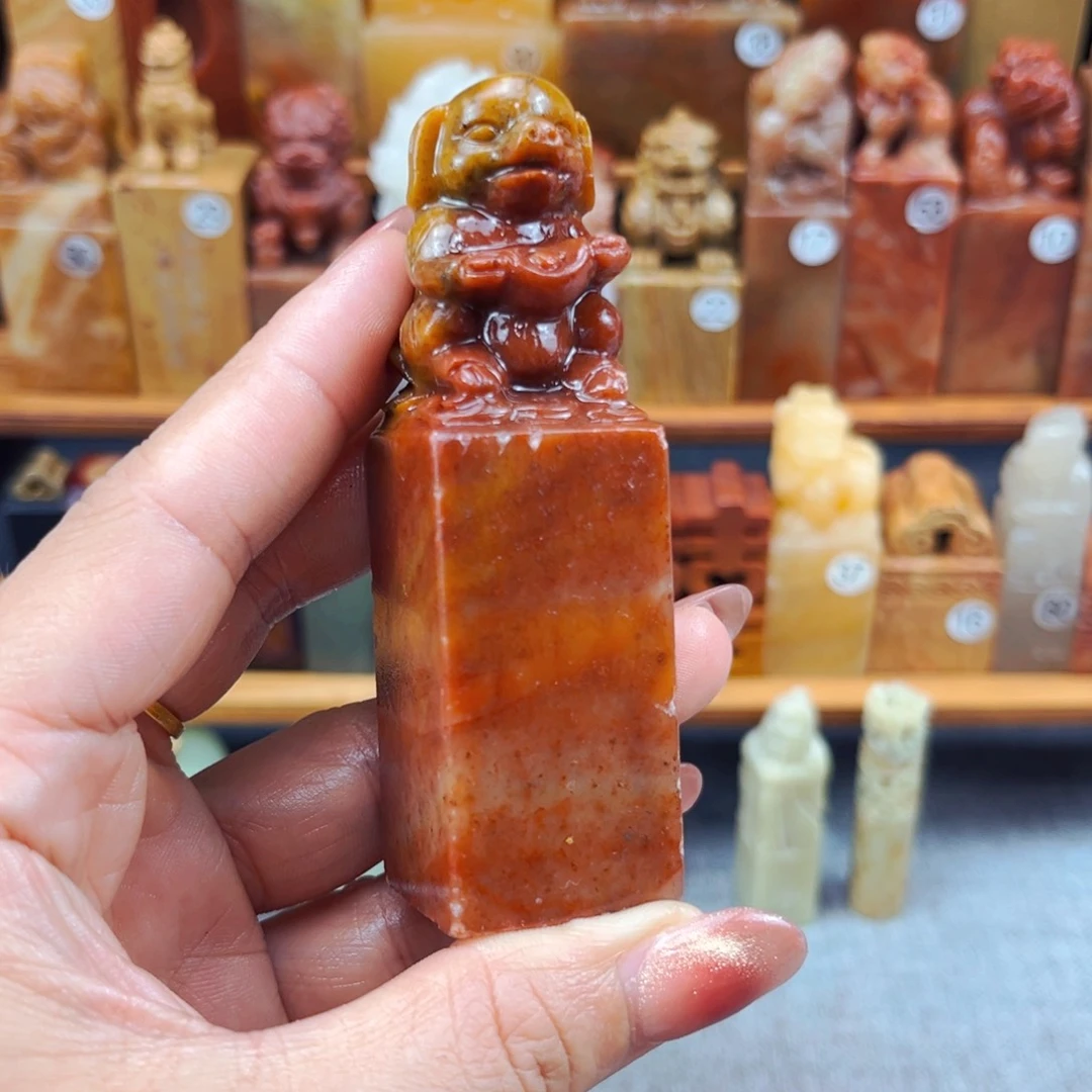 寿山石印石巧*奇闪购商品瑕疵料