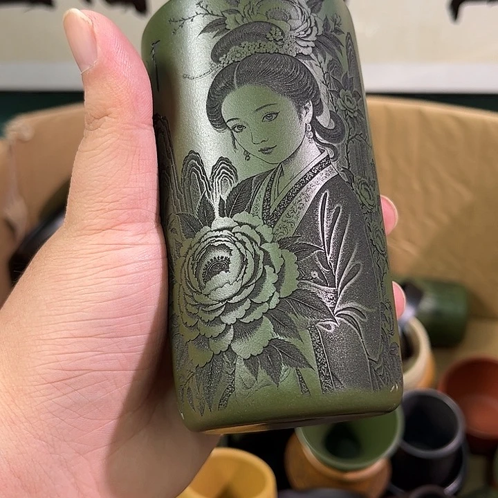 茶杯紫砂全手工紫砂主人杯