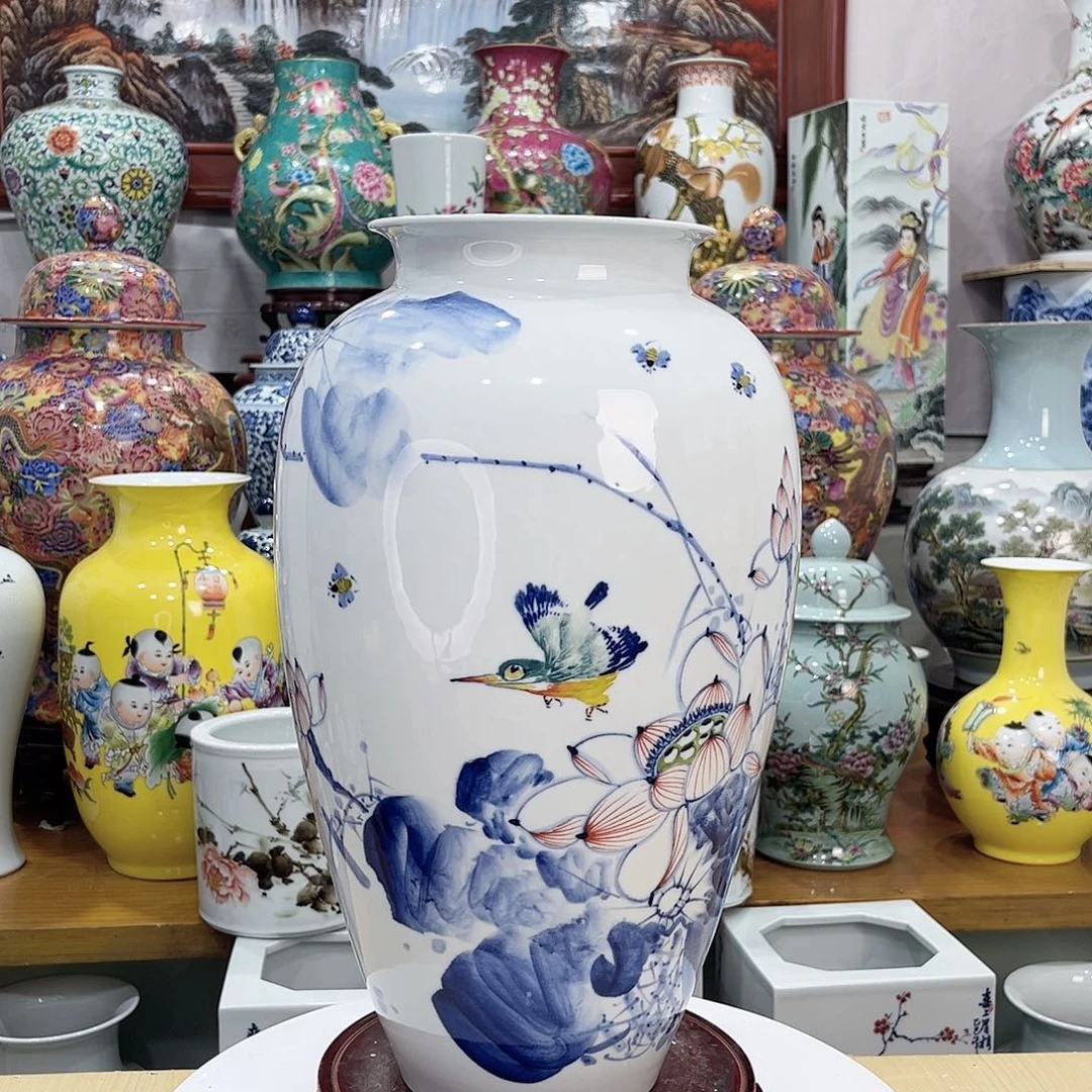丰***刻摆件景德镇的陶瓷