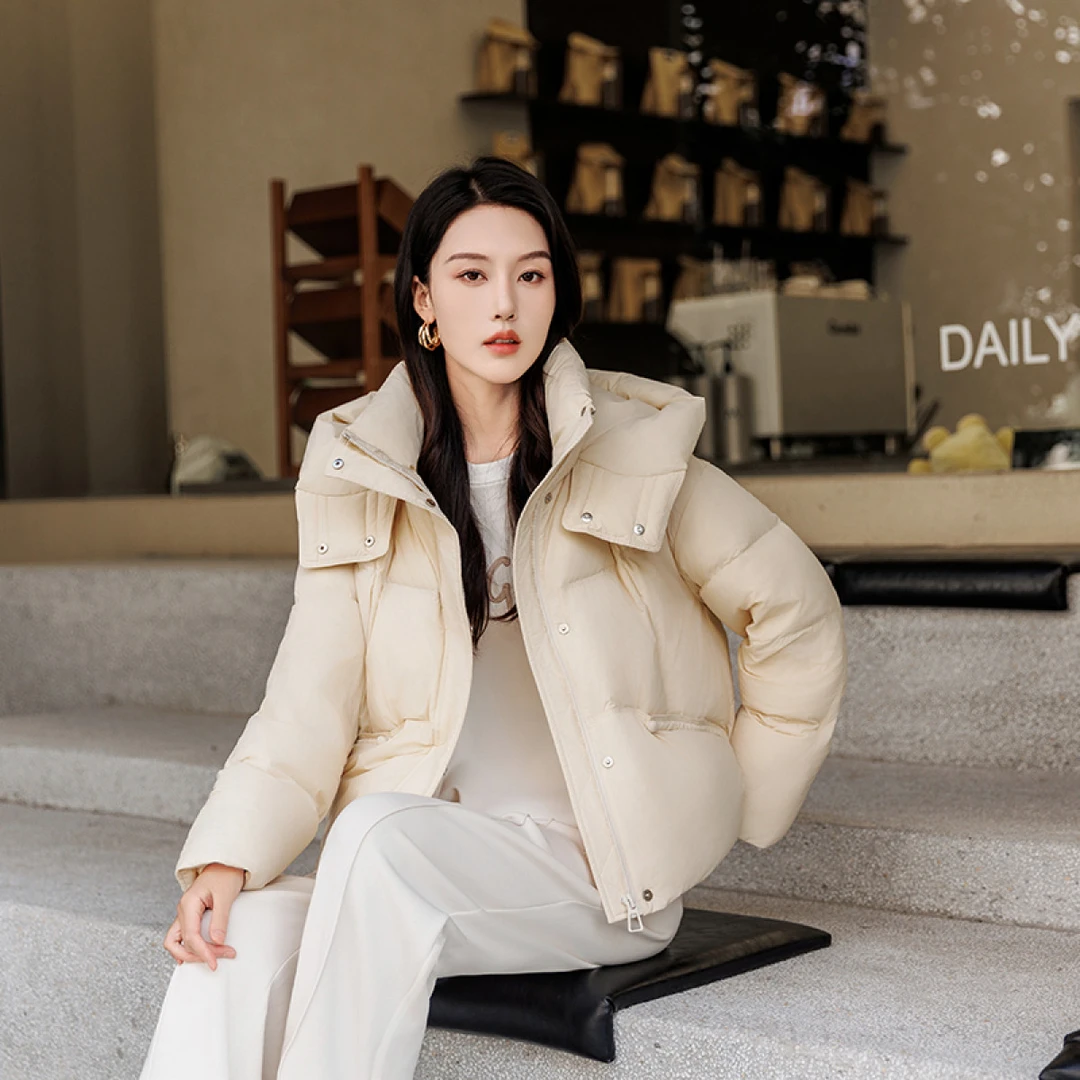 【文文专属】2025新款抗寒保暖加厚百搭衣羽绒服-E005
