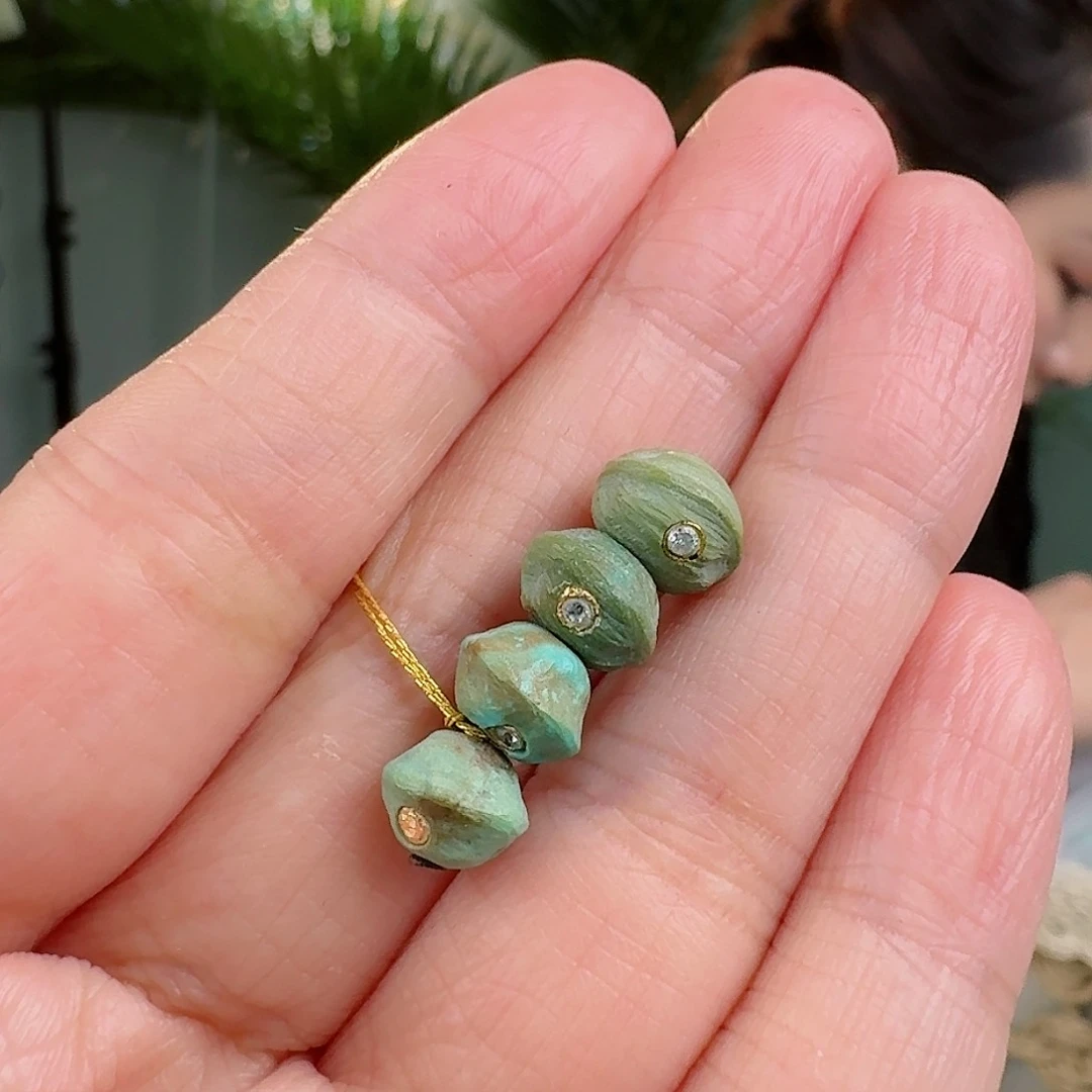 绿松石珠宝奇石未镶嵌