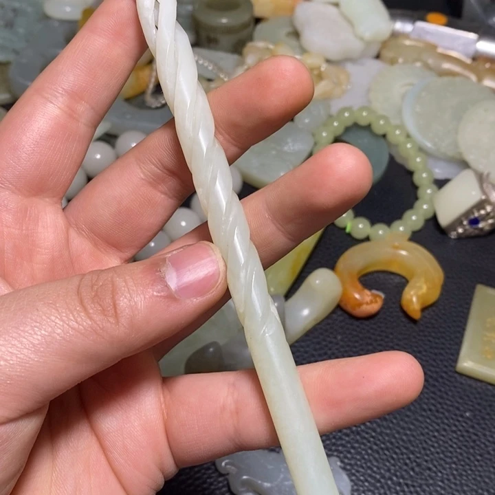 颈饰未镶嵌和田玉董*会