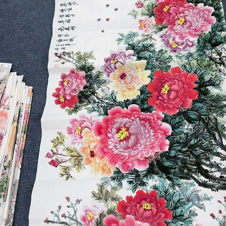 国画纯手绘国画作品鉴赏