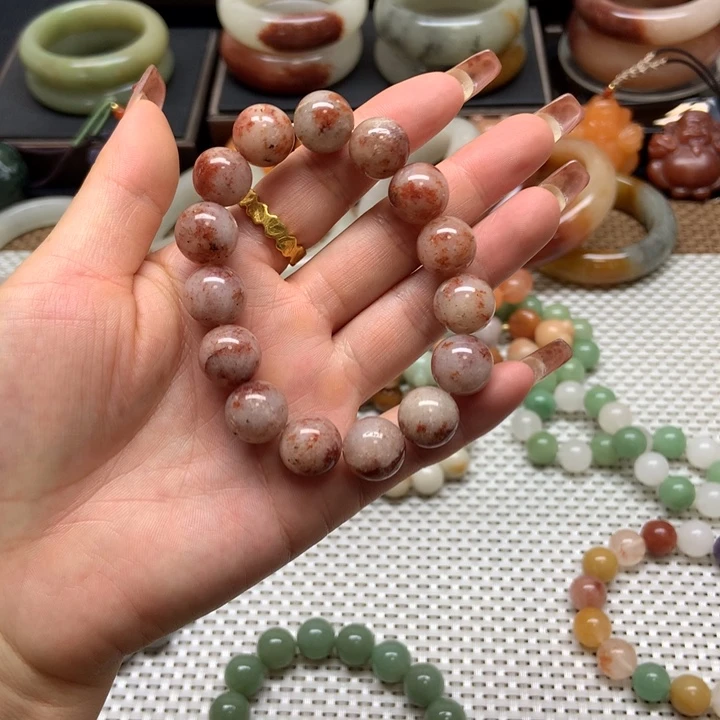 石英质玉未镶嵌手串