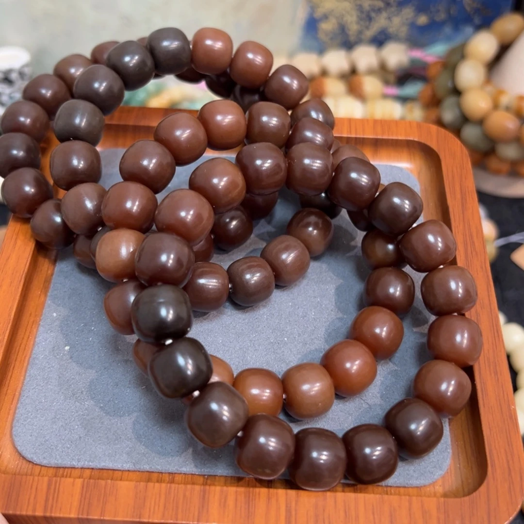 菩提根/象牙果吊坠棕凝香卡14