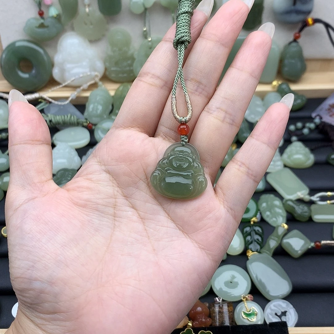 吊坠(不含链)未镶嵌和田玉