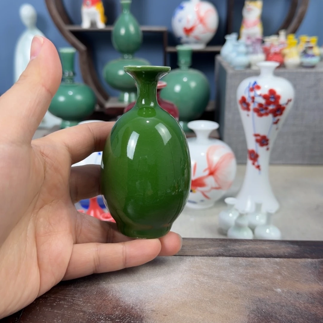 陶瓷手工小花器摆件