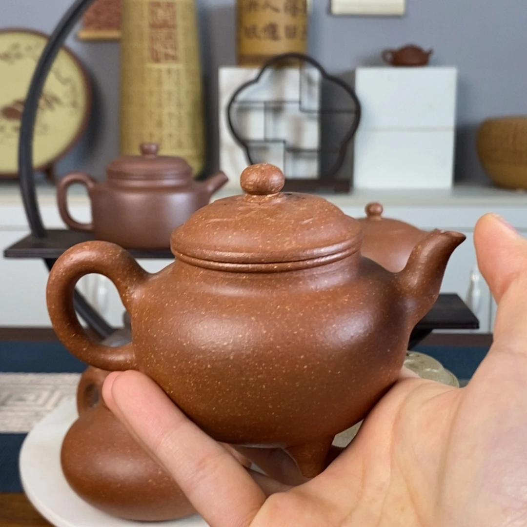 放***际紫砂茶壶新粉体验