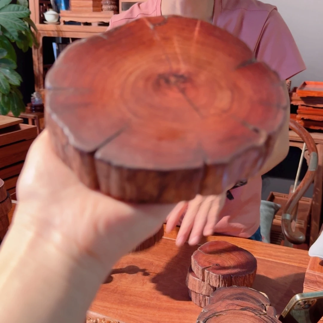 小***鱼缅甸酸枝侘寂风杯垫