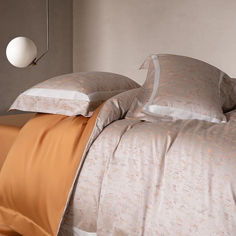 色织锦织！高奢超细旦LF级天丝棉加厚四件套！实体简约设计款XBD