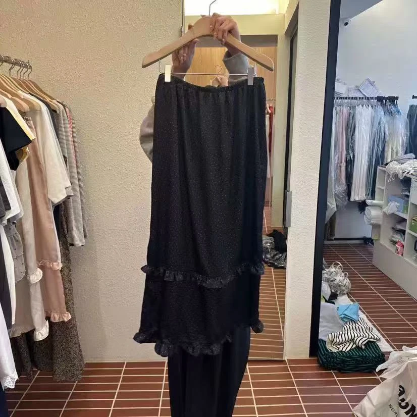东大门正品现货 波点半裙休闲百搭