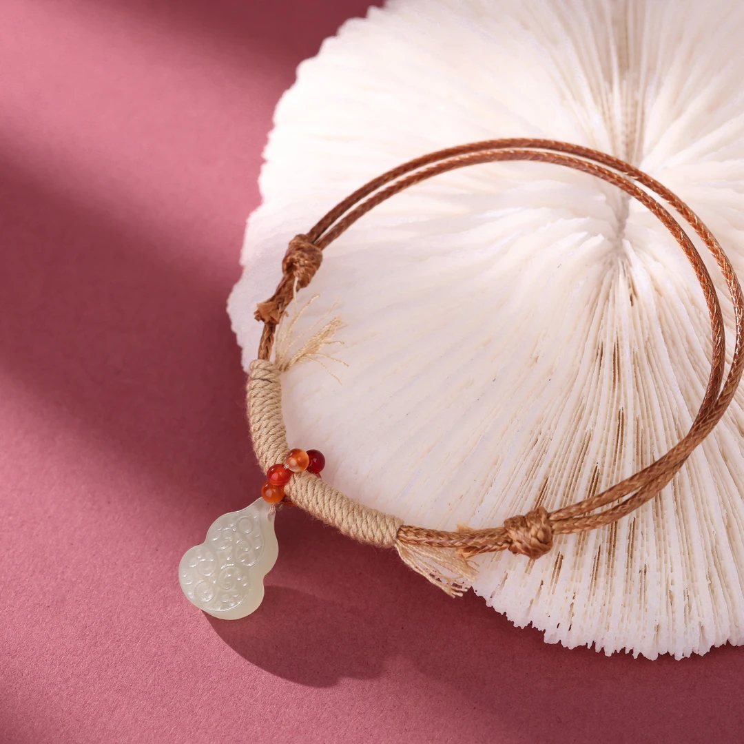 【央博玉】和田玉手绳-YB93130029-多样性发一|BHT9