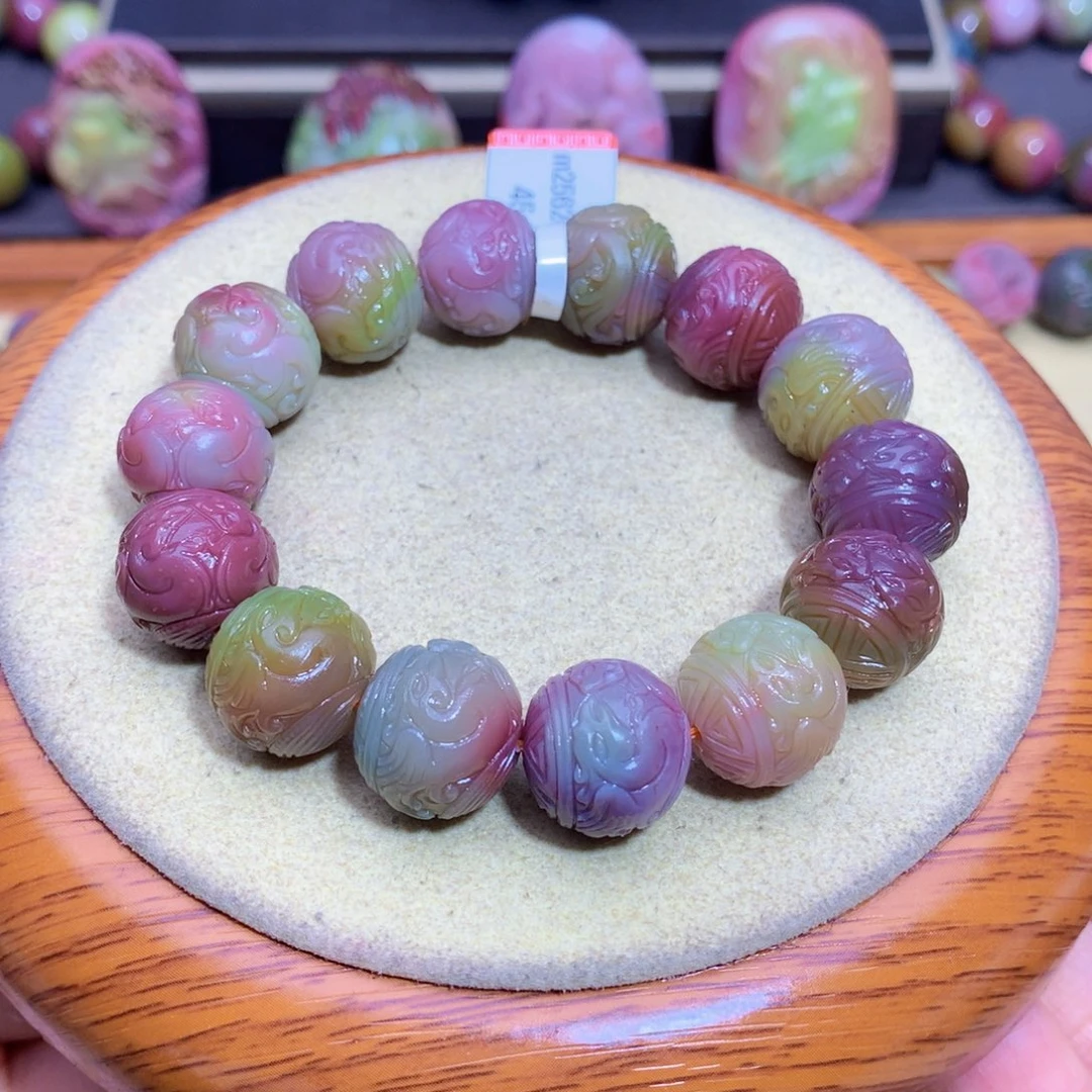 手链玛瑙未镶嵌盐源