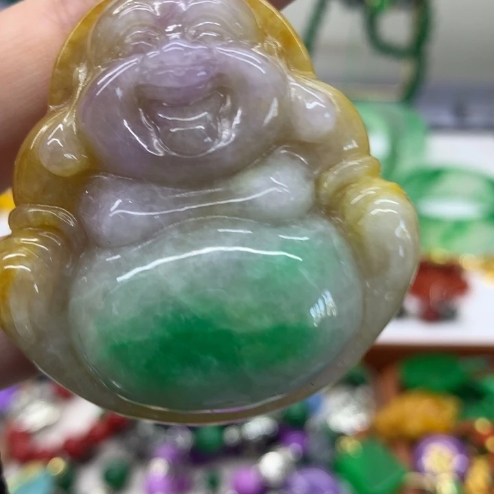 颈饰未镶嵌翡翠吊坠