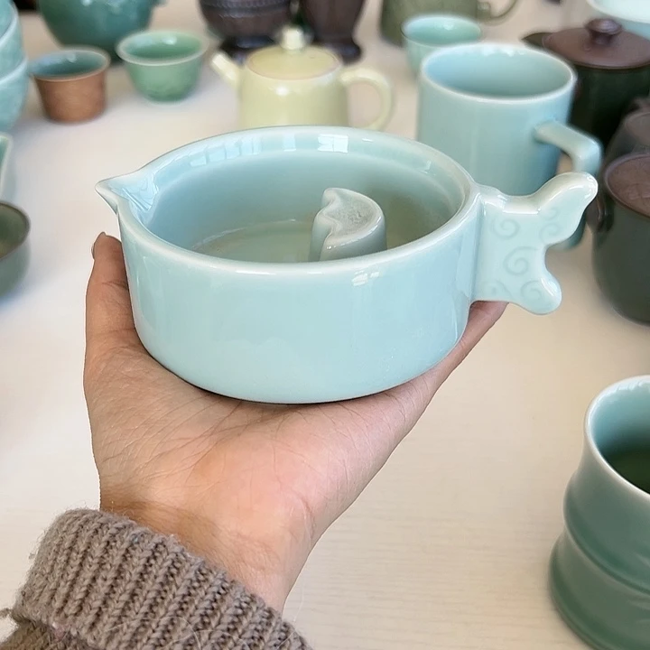 小米茶器龙泉青瓷