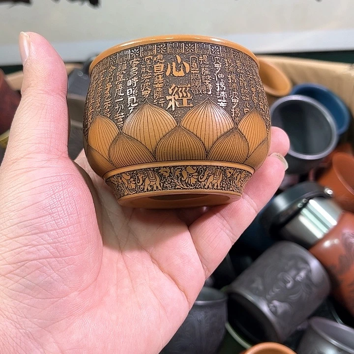 茶杯紫砂全手工紫砂主人杯