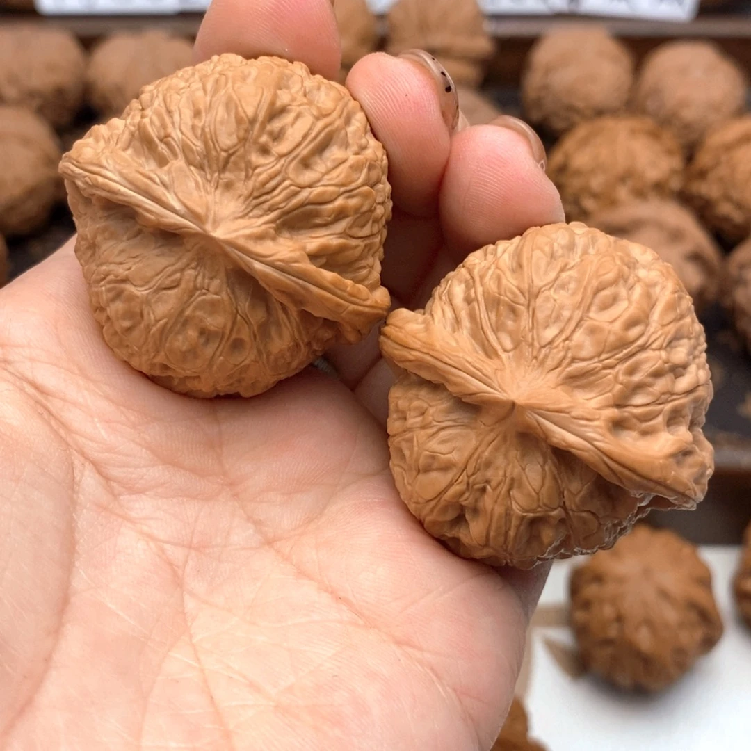 把件文玩核桃40尺全品南瓜墩