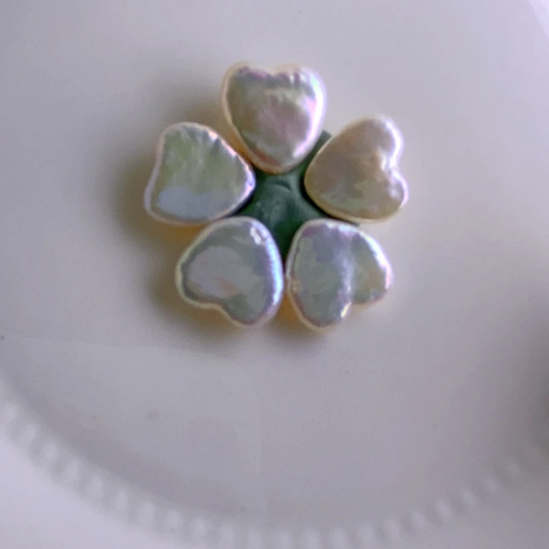 吊坠合金淡水珍珠