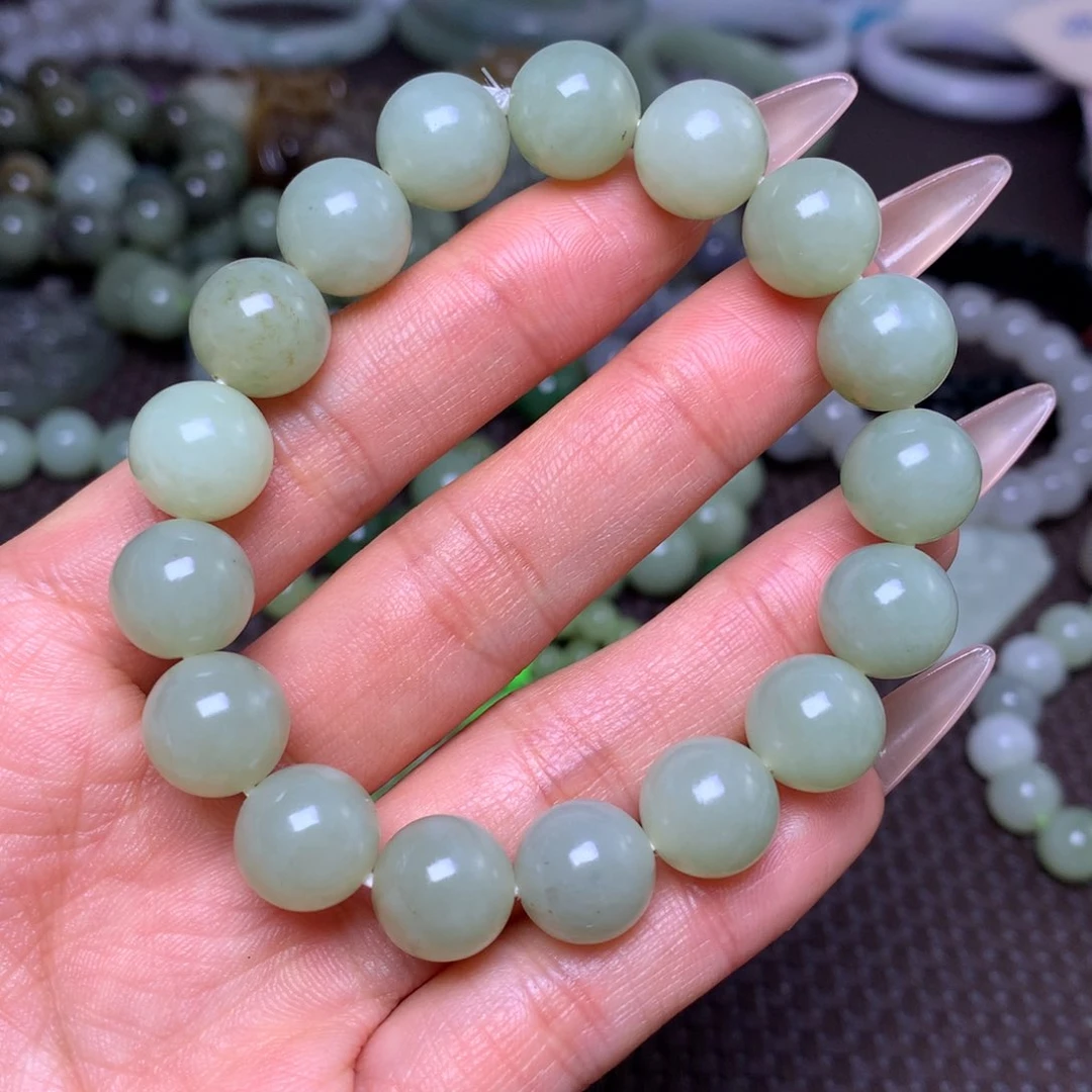 未镶嵌手串和田玉卡12