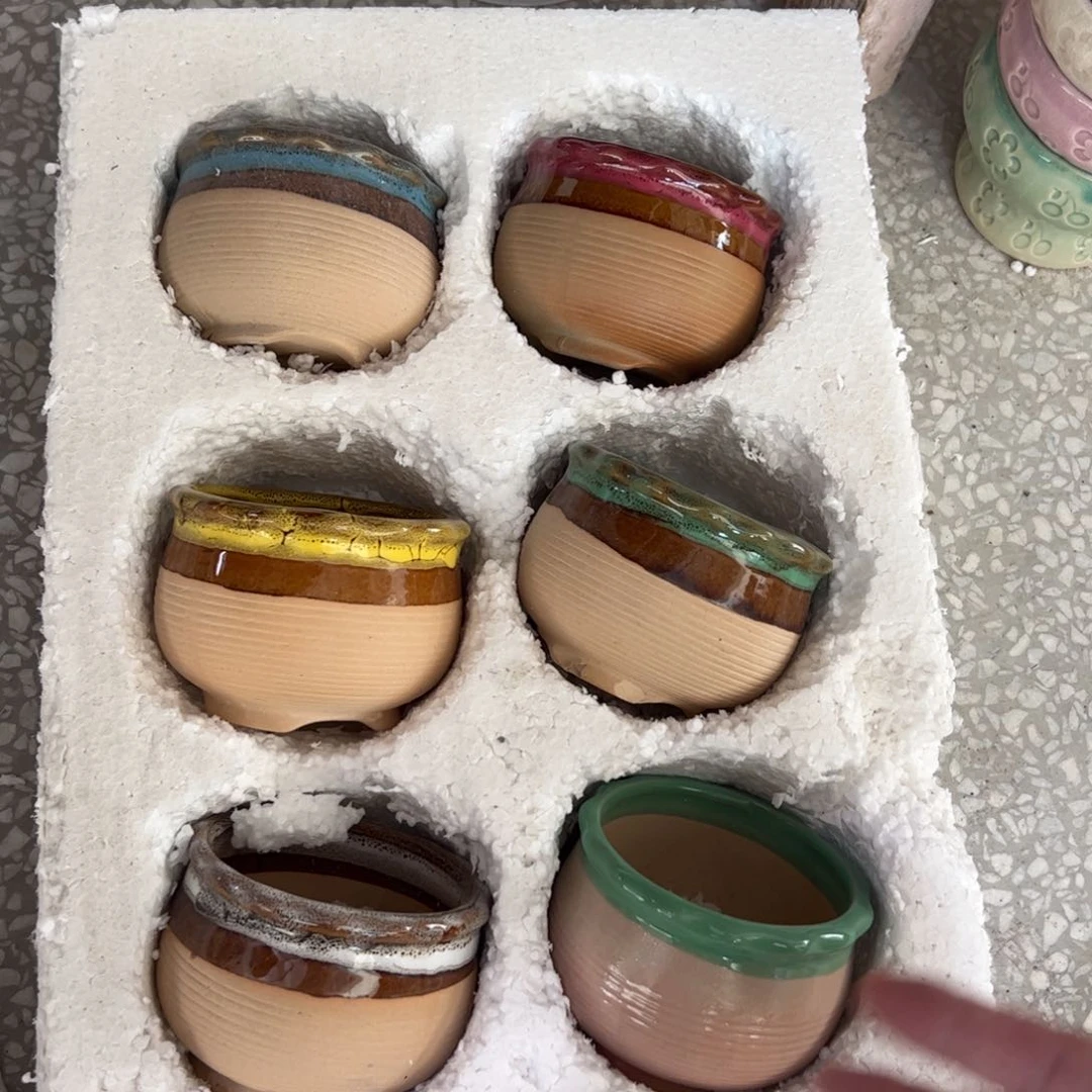 陶瓷多肉小花盆@@1