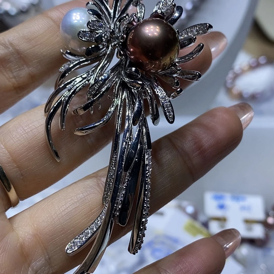 淡水珍珠耳钉未镶嵌