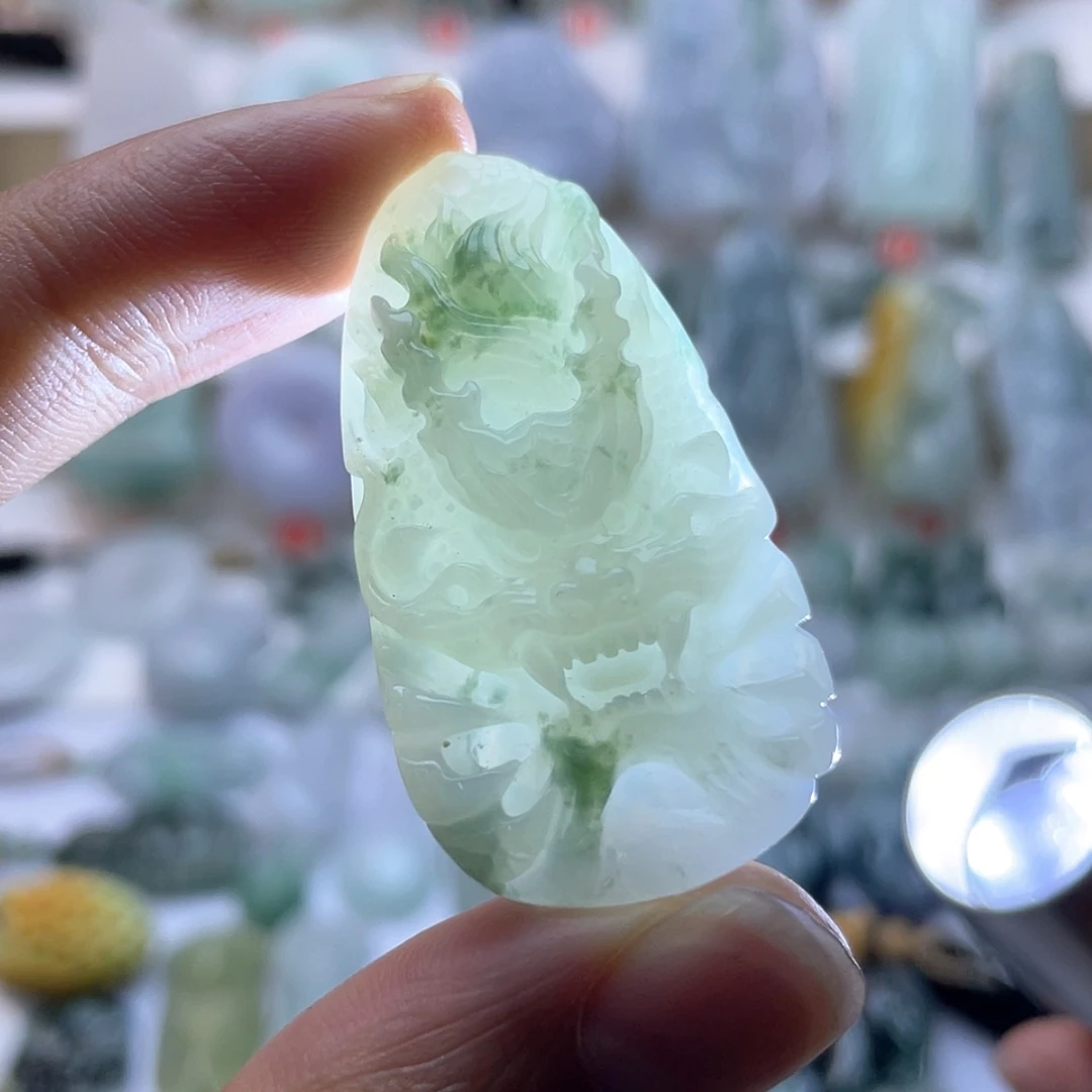 【闪购商品】颈饰未镶嵌翡翠龙