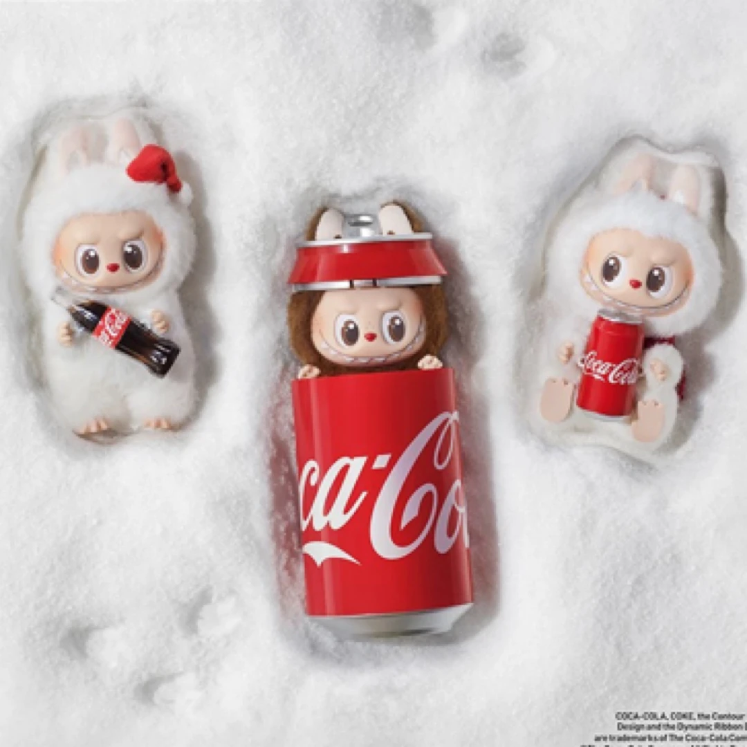 【直播福福】可口可乐毛绒挂件潮玩包包挂件