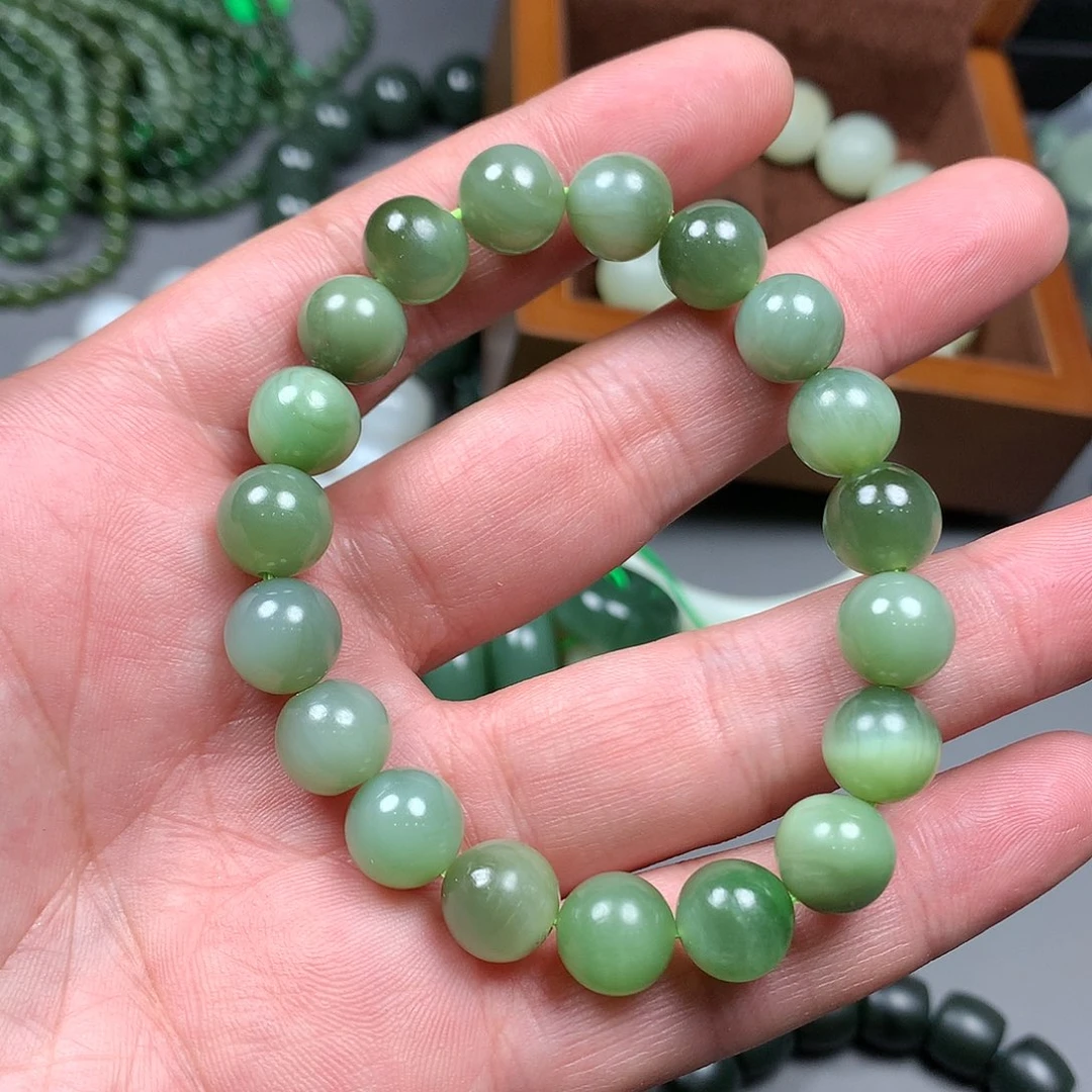 和田玉手链未镶嵌