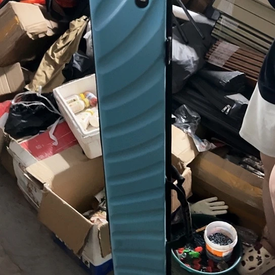 蓝色硬壳杆包微瑕