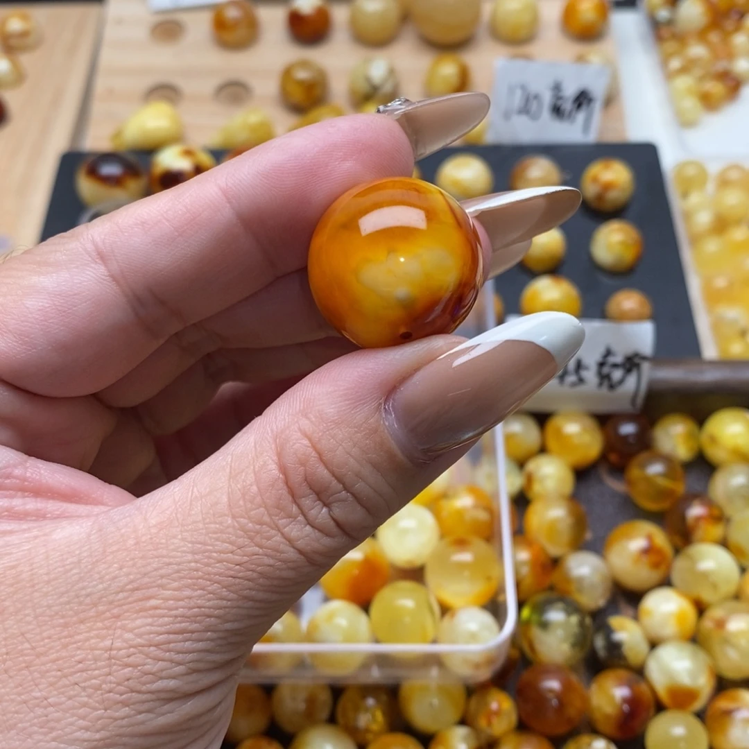 护***网琥珀未镶嵌珠宝奇石蜜蜡