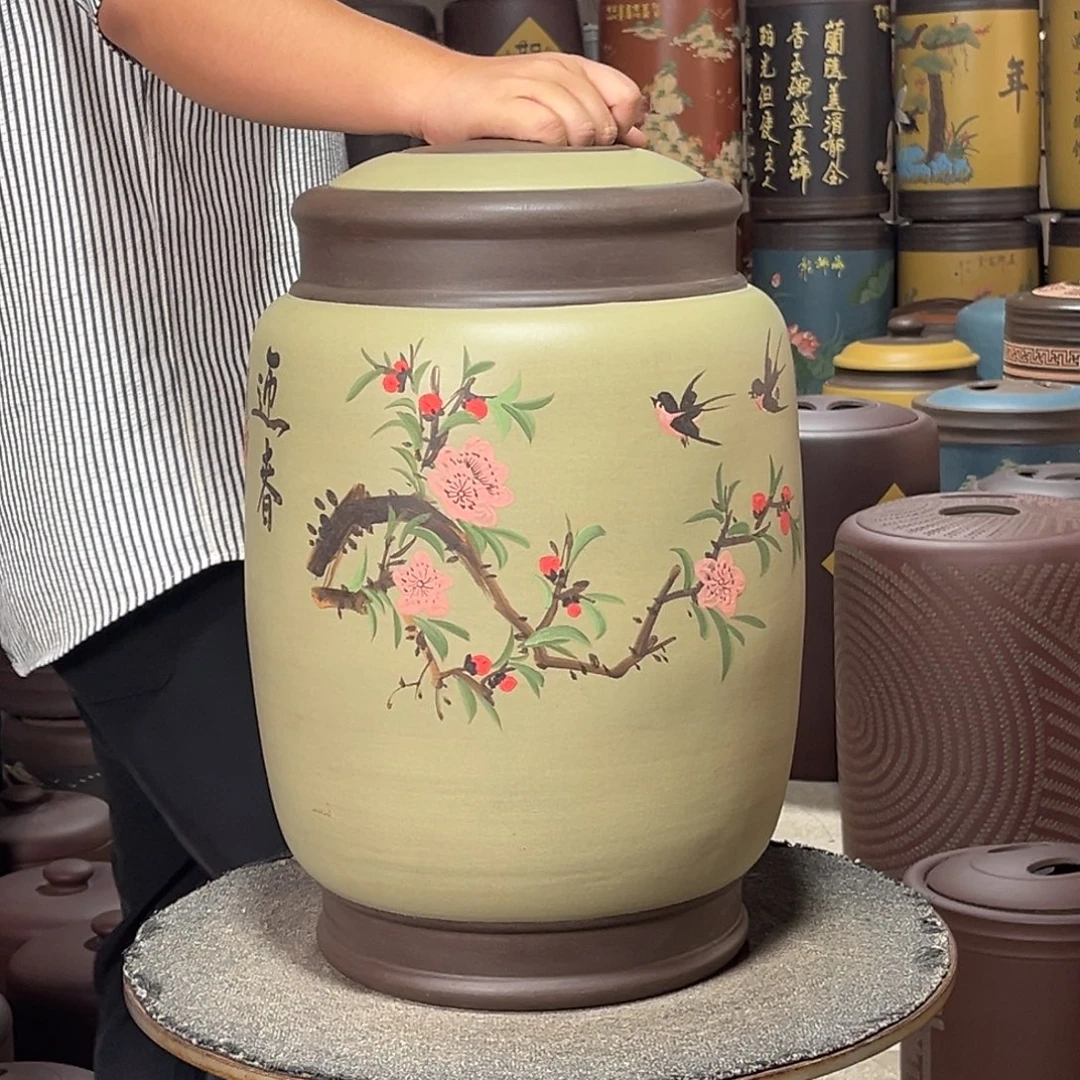 紫砂茶叶罐茶叶罐