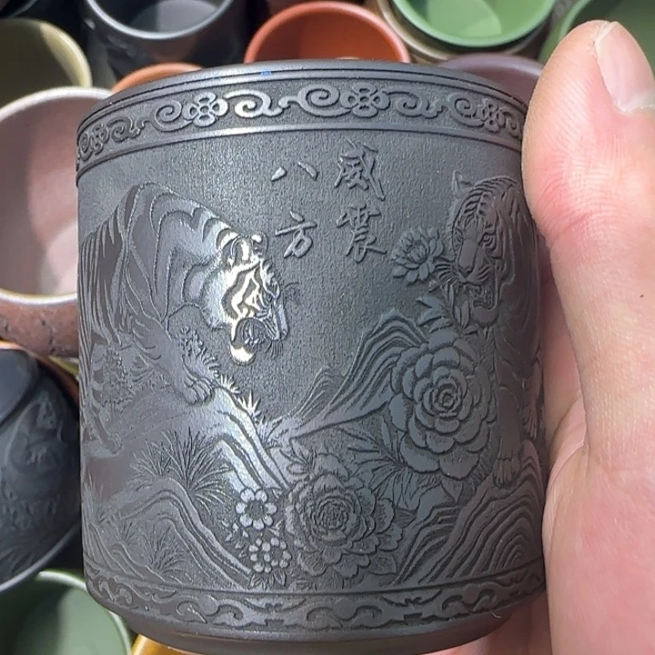 茶杯紫砂全手工制作工艺