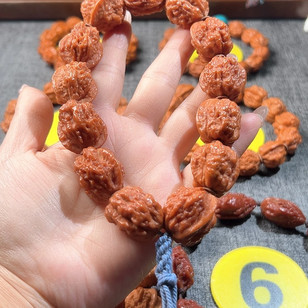 文玩核桃手串小金蟾