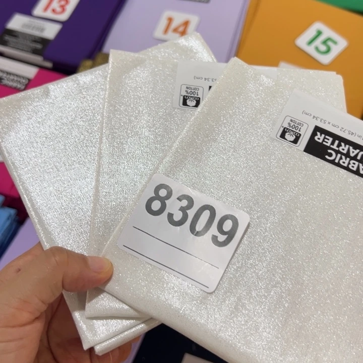 棉3片品牌纯棉烫金小布块45.50厘米一片