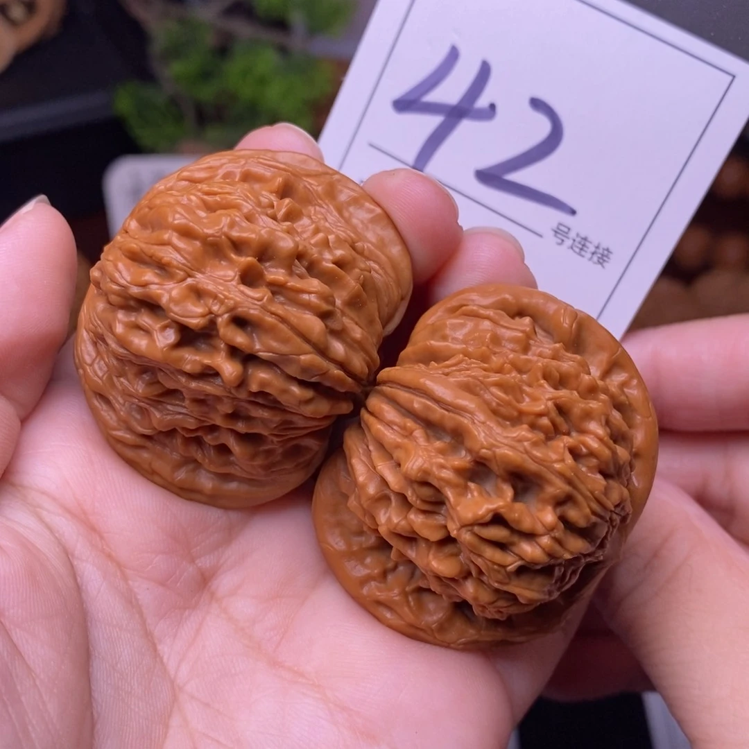 把件文玩核桃42四座楼狮子头4.5