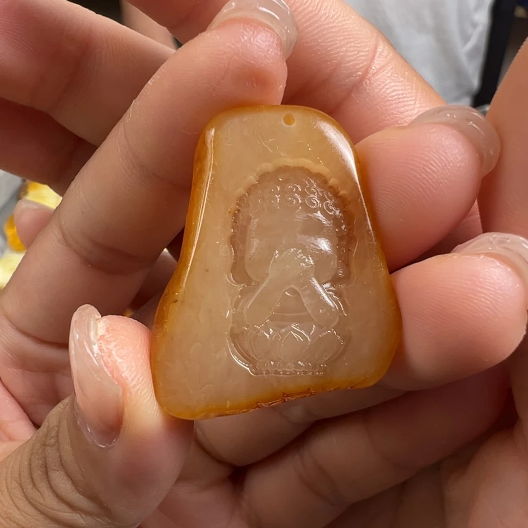 裸石蜜蜡未镶嵌微瑕