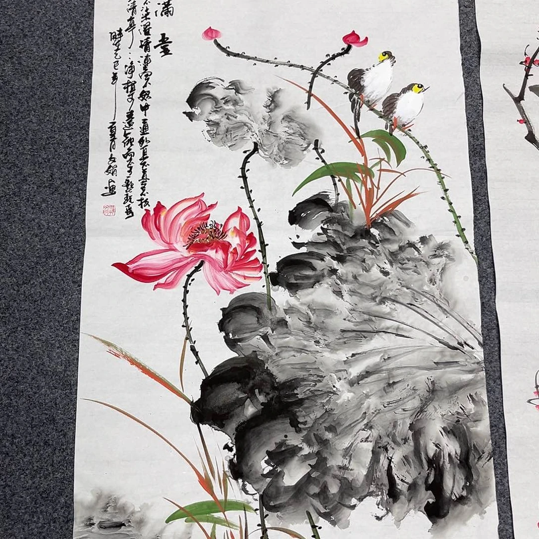 国画国画老师作品