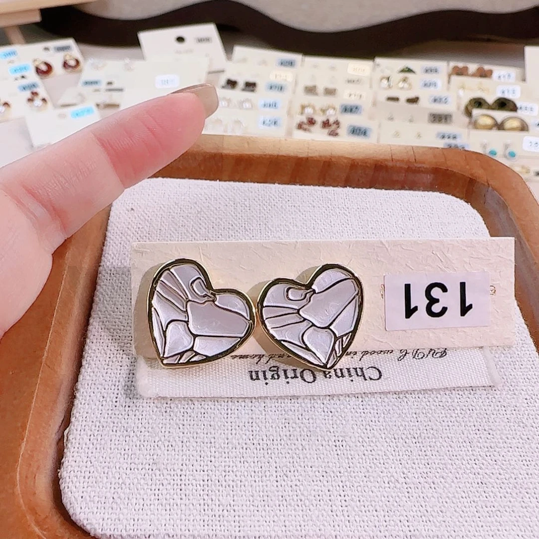 仿珍珠铜合金锡合金纯铜耳钉