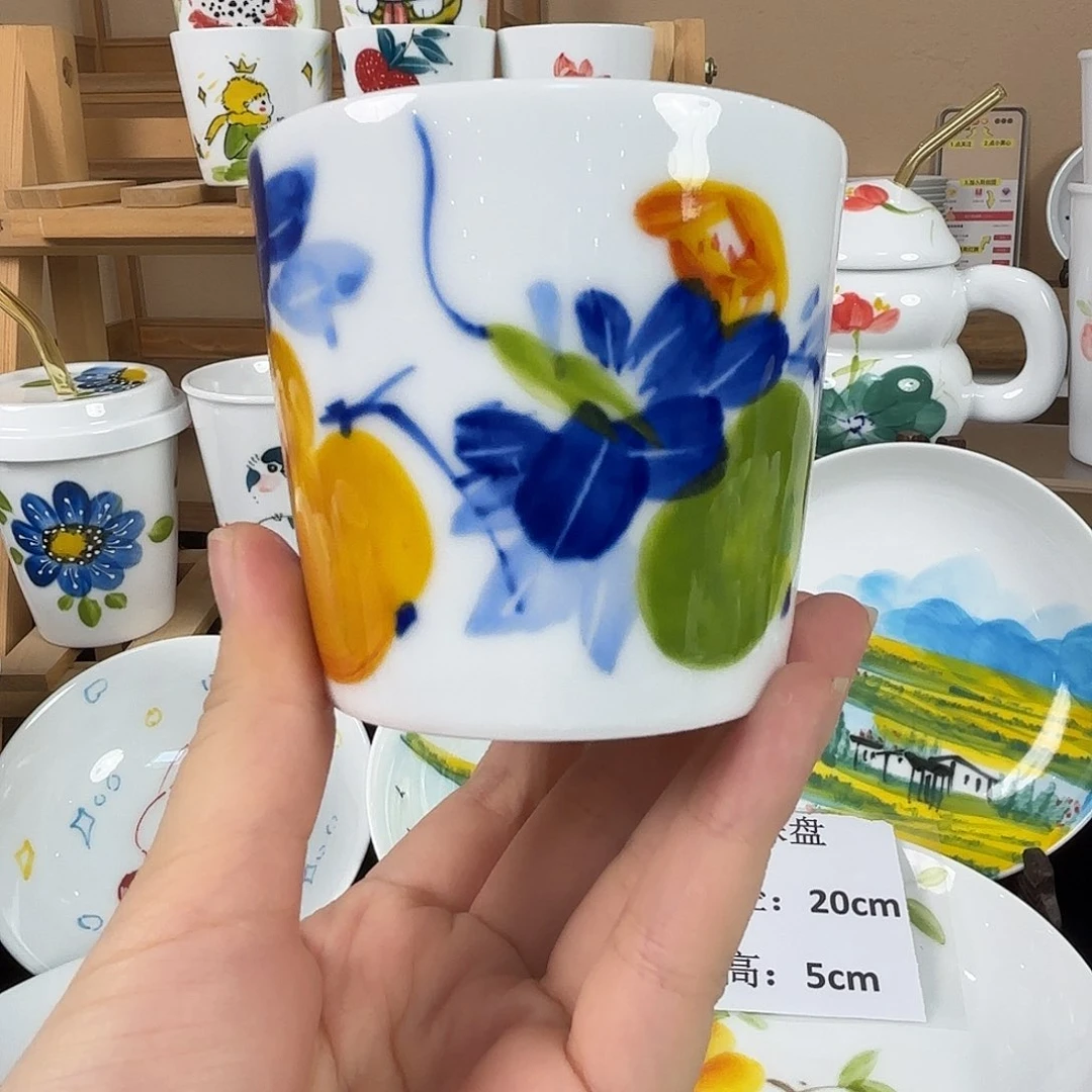 摆件景德镇陶瓷手绘餐具